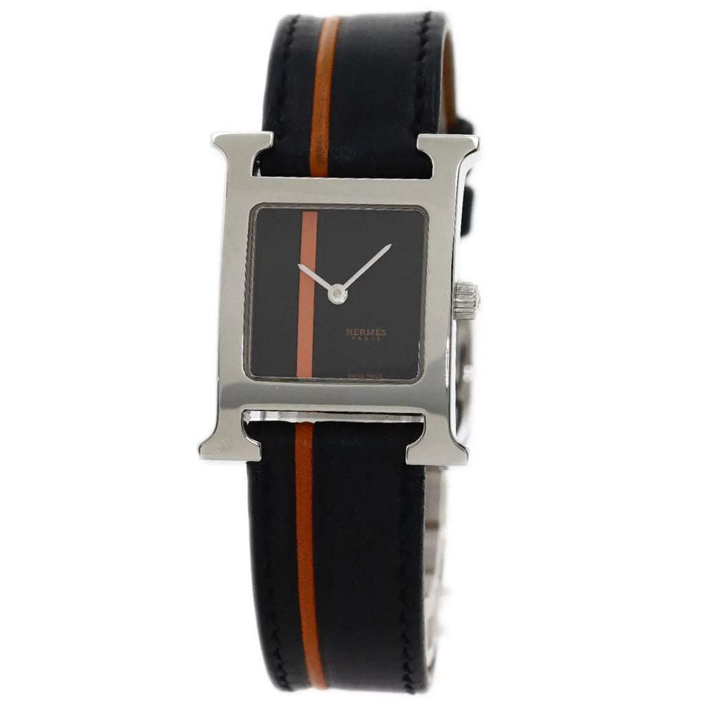 HH1.210 HERMES (Good) Pre-Owned Wristwatch Women's Stainless H Steel/Leather Hermes Watch