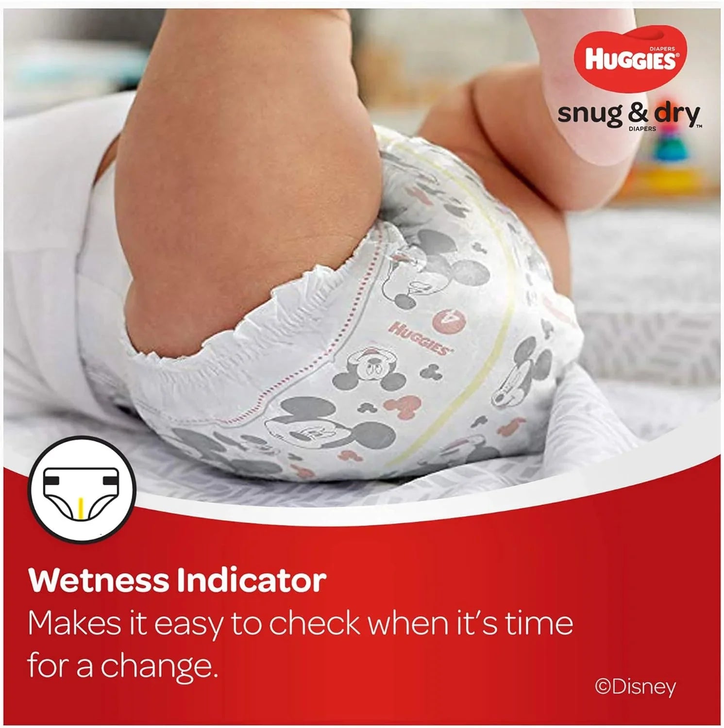 Baby 6 Diapers Big HUGGIES Snug 54 (54 Dry Count Size and Pack, Count)
