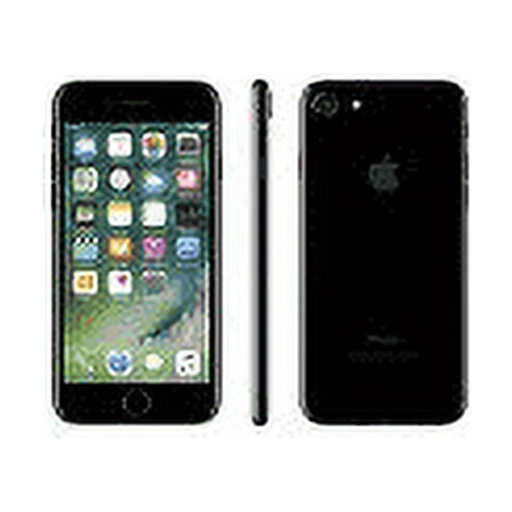 AT&T + Jet Black Unlocked (Verizon + iPhone Sprint) 128GB + Restored 7 T-Mobile (Refurbished) Apple Fully