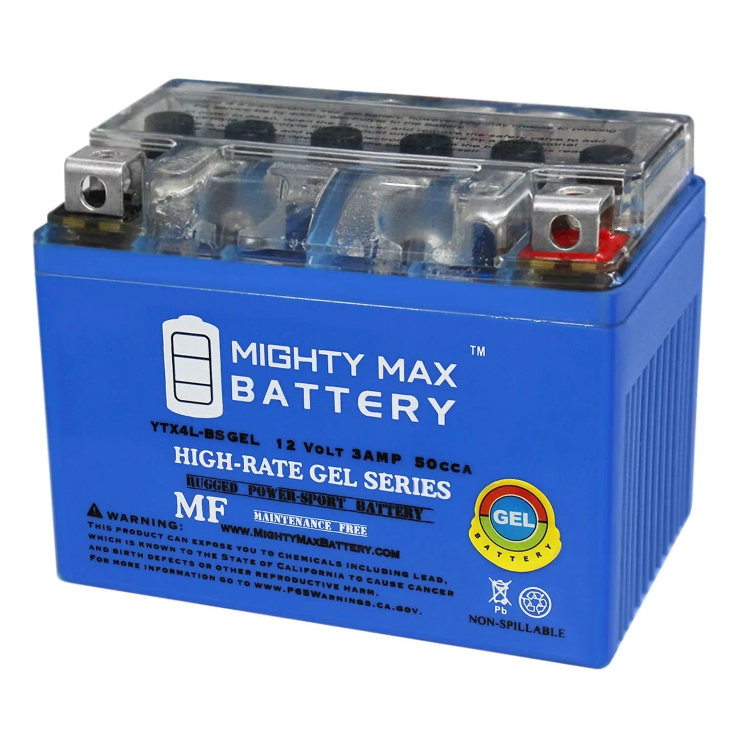 for GEL YTX4L-BS Battery GSI Sea-Doo 1997 Replacement