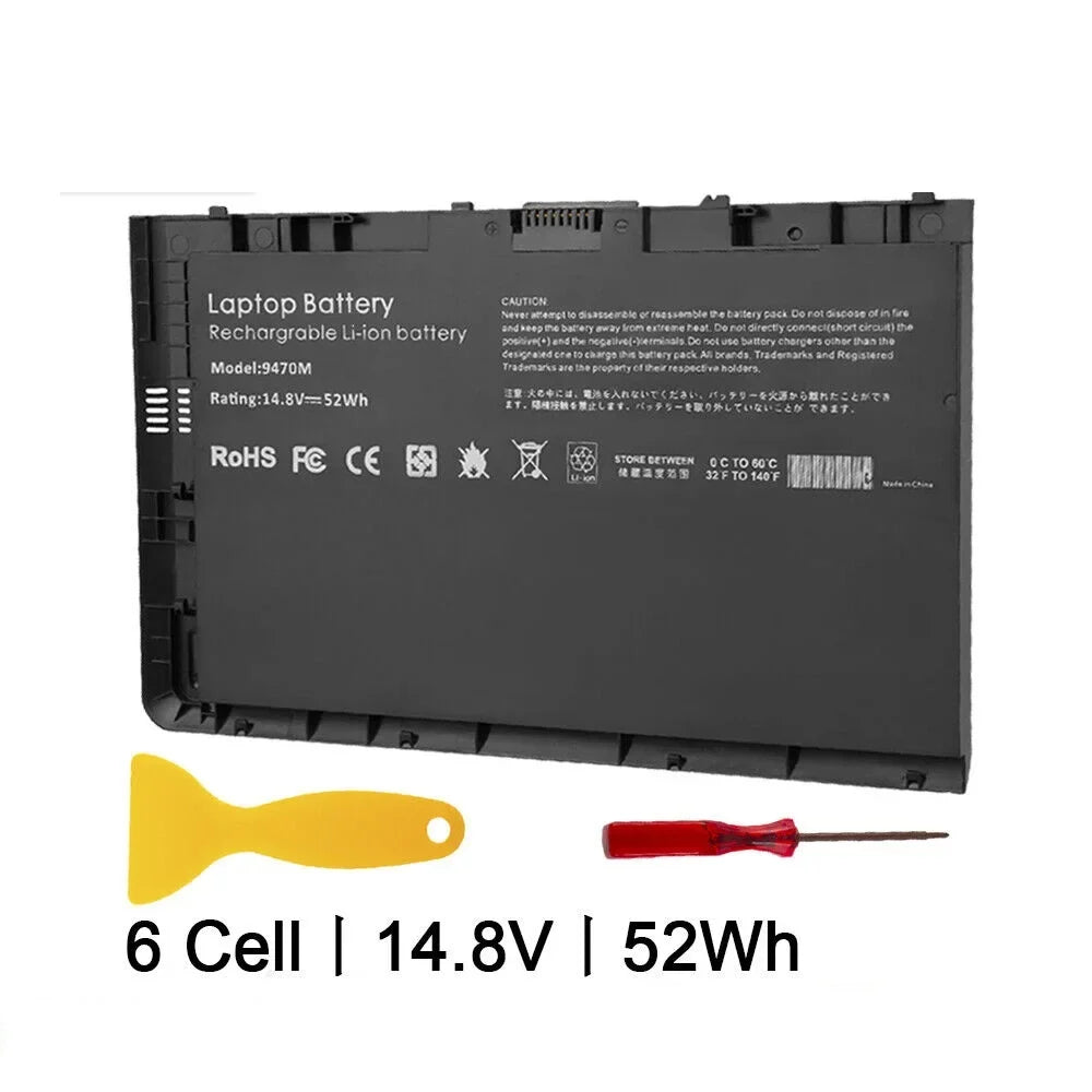 EliteBook HP for Folio BT04XL Replace Ultrabook 9480m Battery