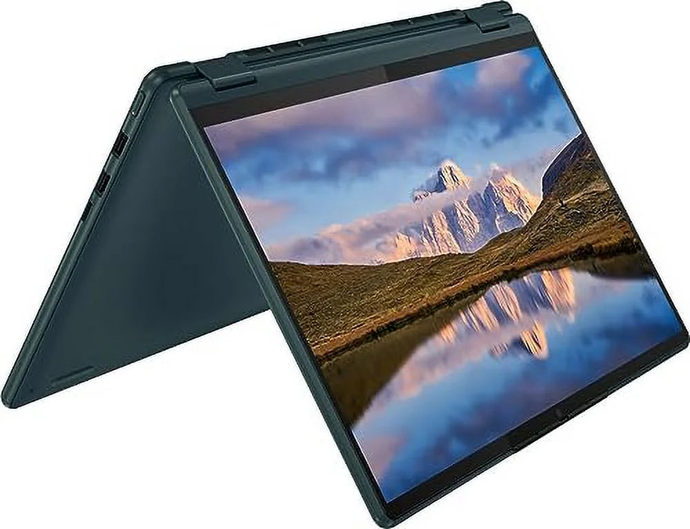 13.3" 7530U, 11, 6, HDMI, USB-C, RAM, Laptop, Win WUXGA w/CUE 6-Core Lenovo Backlit Accessories Keyboard, NVMe Fingerprint Touchscreen, 5 8GB Ryzen AMD Reader, Newest Yoga 256GB 2-in-1 WiFi SSD, 6