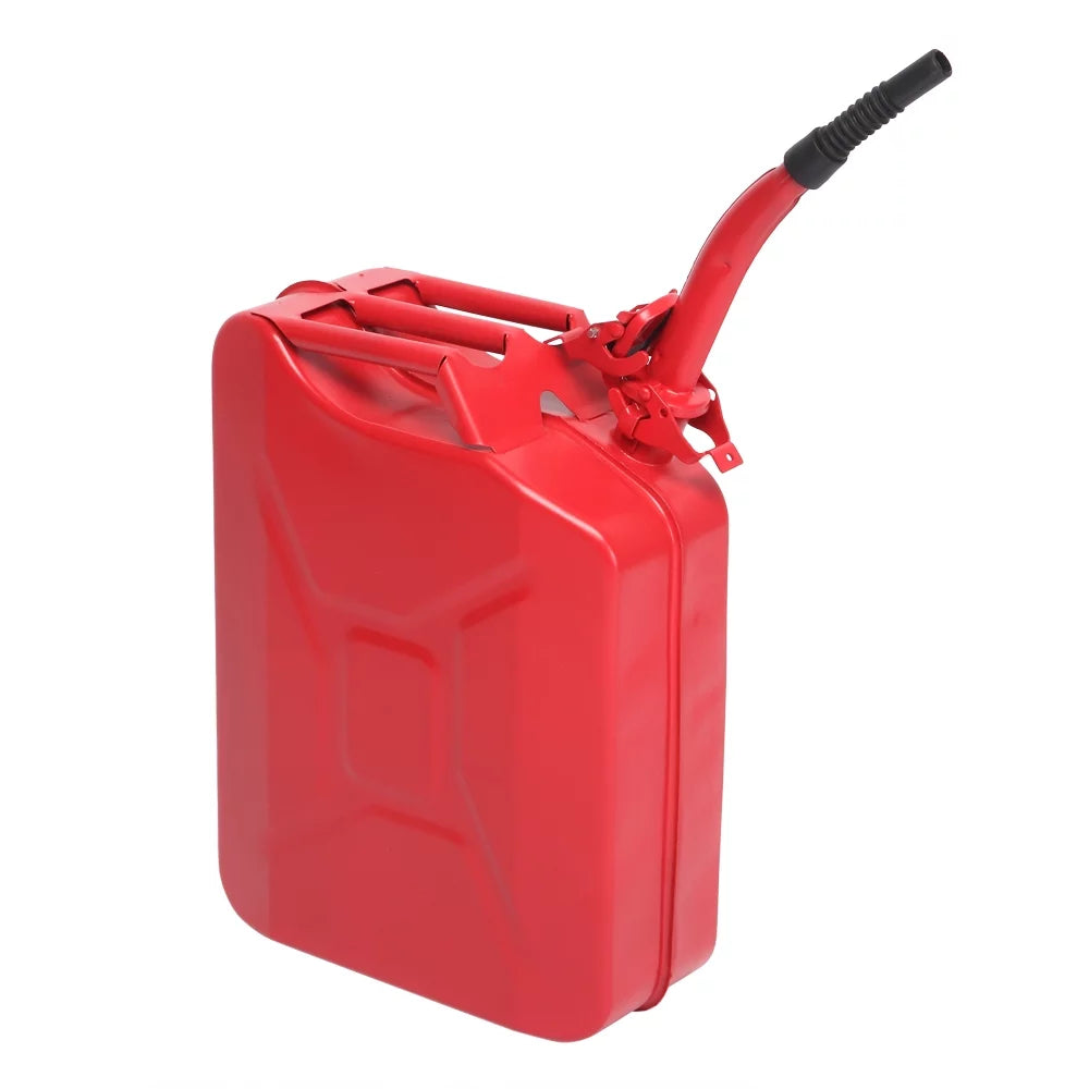 Steel Gas Contanier Gallon Emergency Fuel Winado Can 20L Backup 5 Power Tank