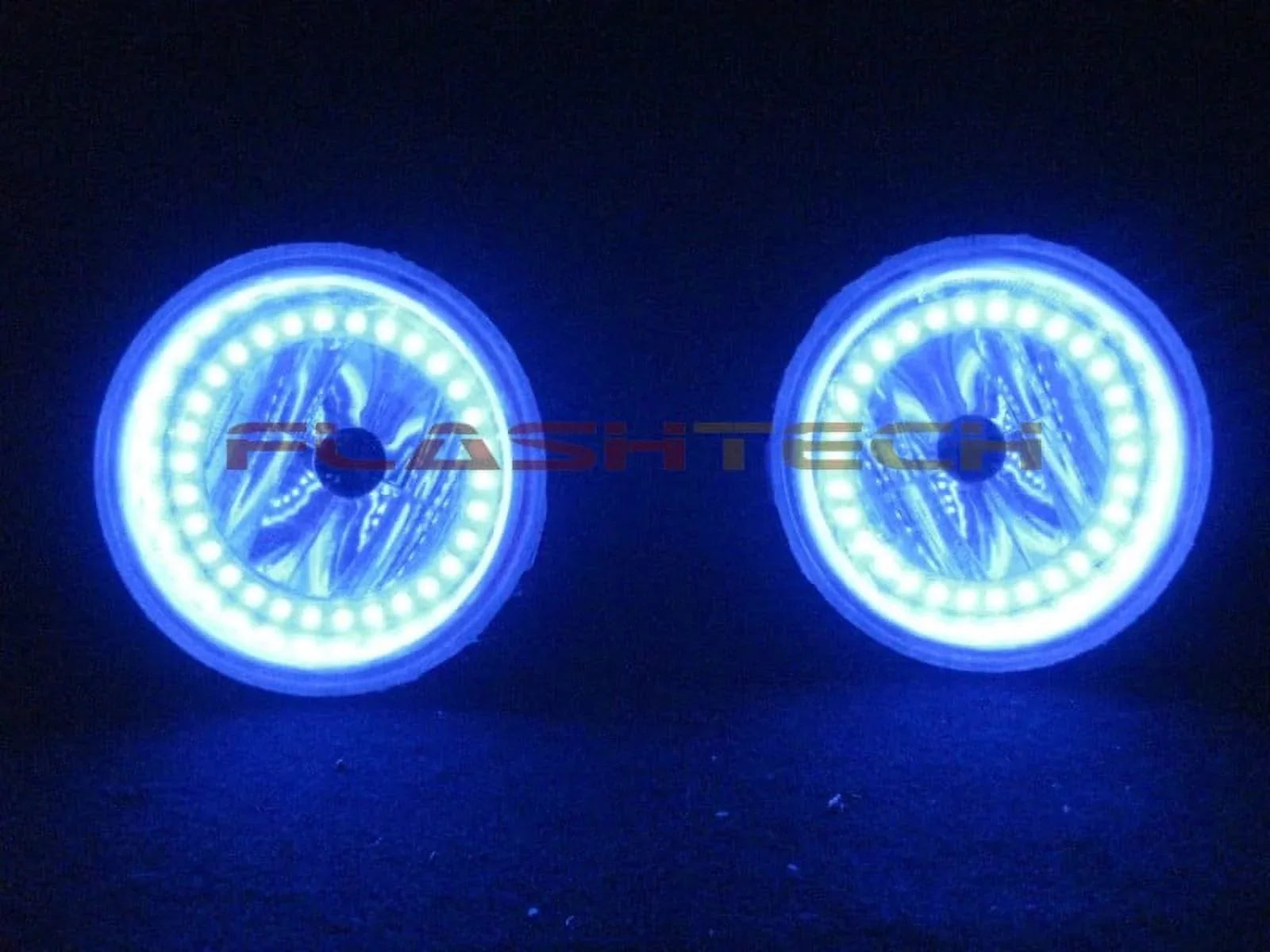 Fusion Wifi Remote LED Dodge Halo Kit Change with Flashtech Color Light RGB Ring Fog Caliber 07-12 Color for Multi V.3