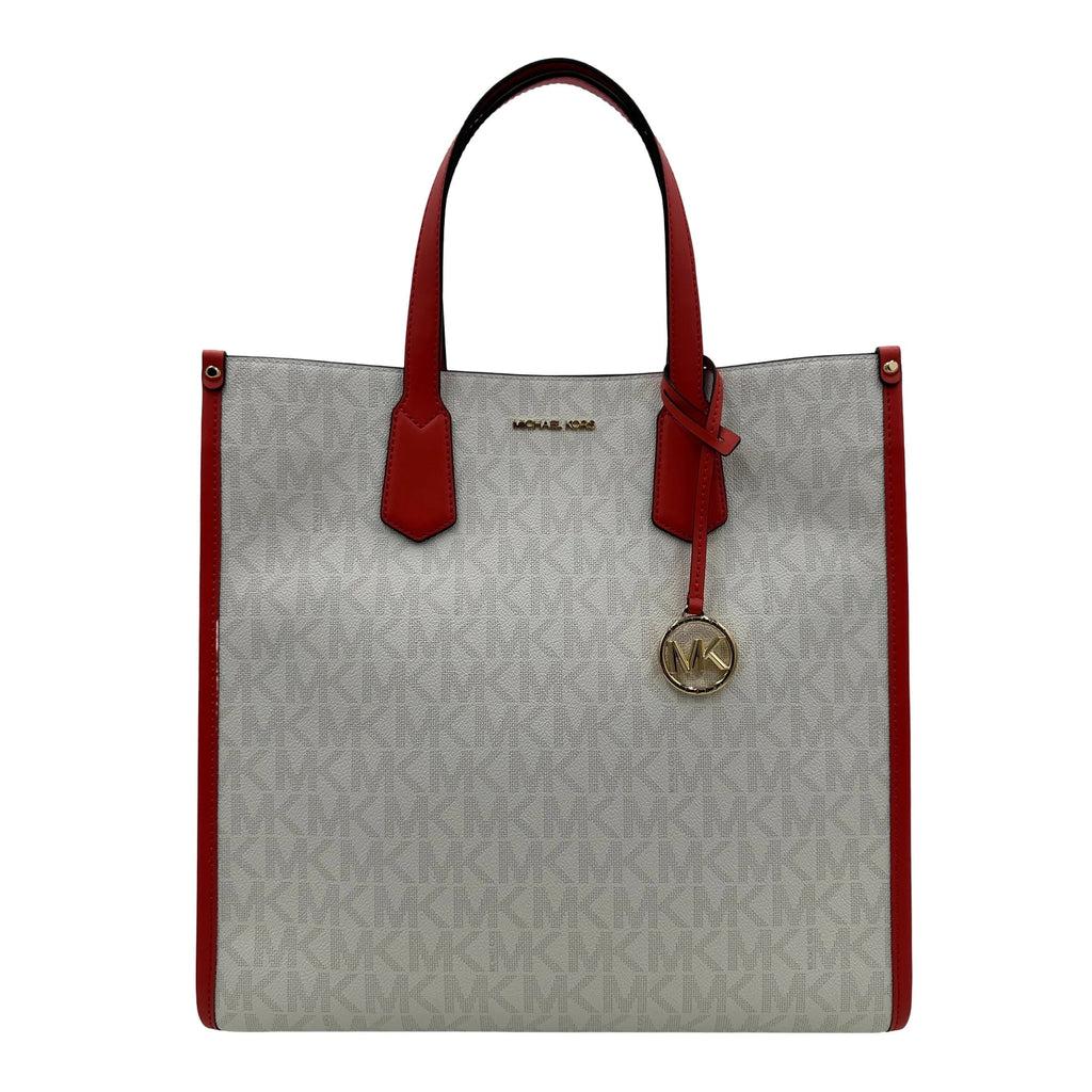 Kors Logo Spiced Michael - Large Coral Tote Maple
