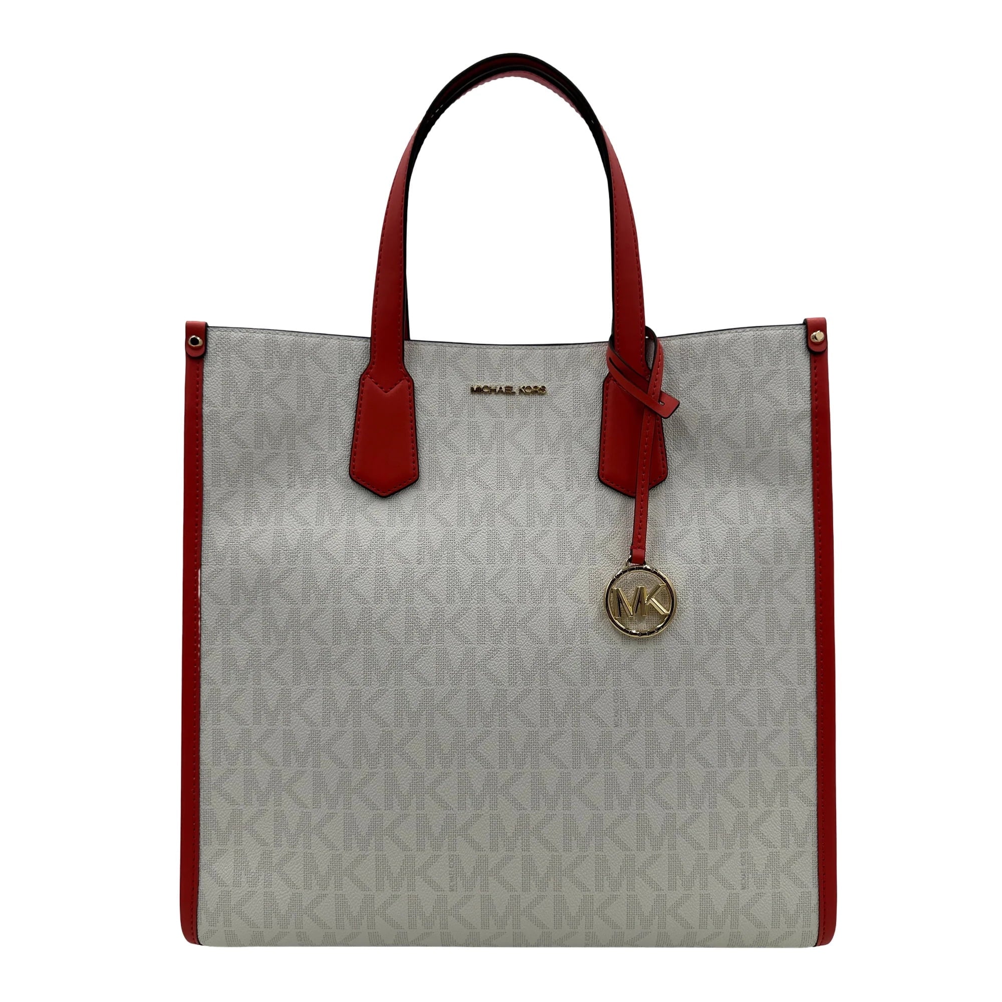 Kors Logo Spiced Michael - Large Coral Tote Maple
