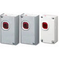 Hardwired Resideo Hold-Up by 270R in switch case plastic