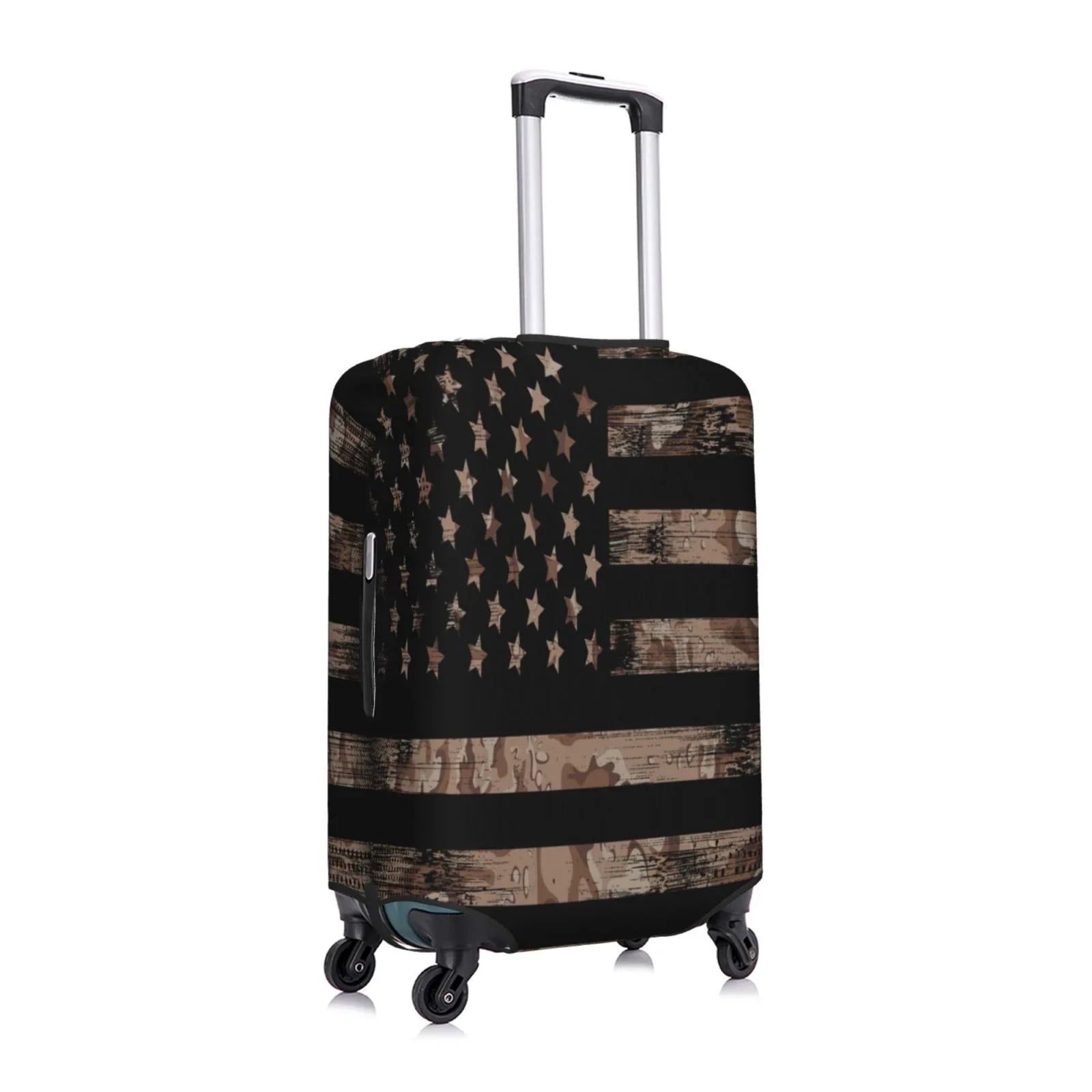 Luggage 18-32 Suitcase Fits Junzan Inch Desert Flag - With Luggage Print Protector Washable Cover American Fashion Camouflage