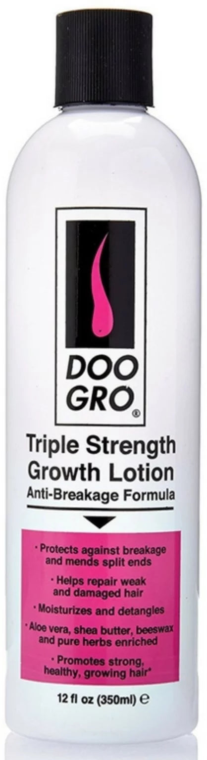 GRO oz Anti-Breakage Lotion, Growth 3) 12 (Pack Strength Triple DOO of
