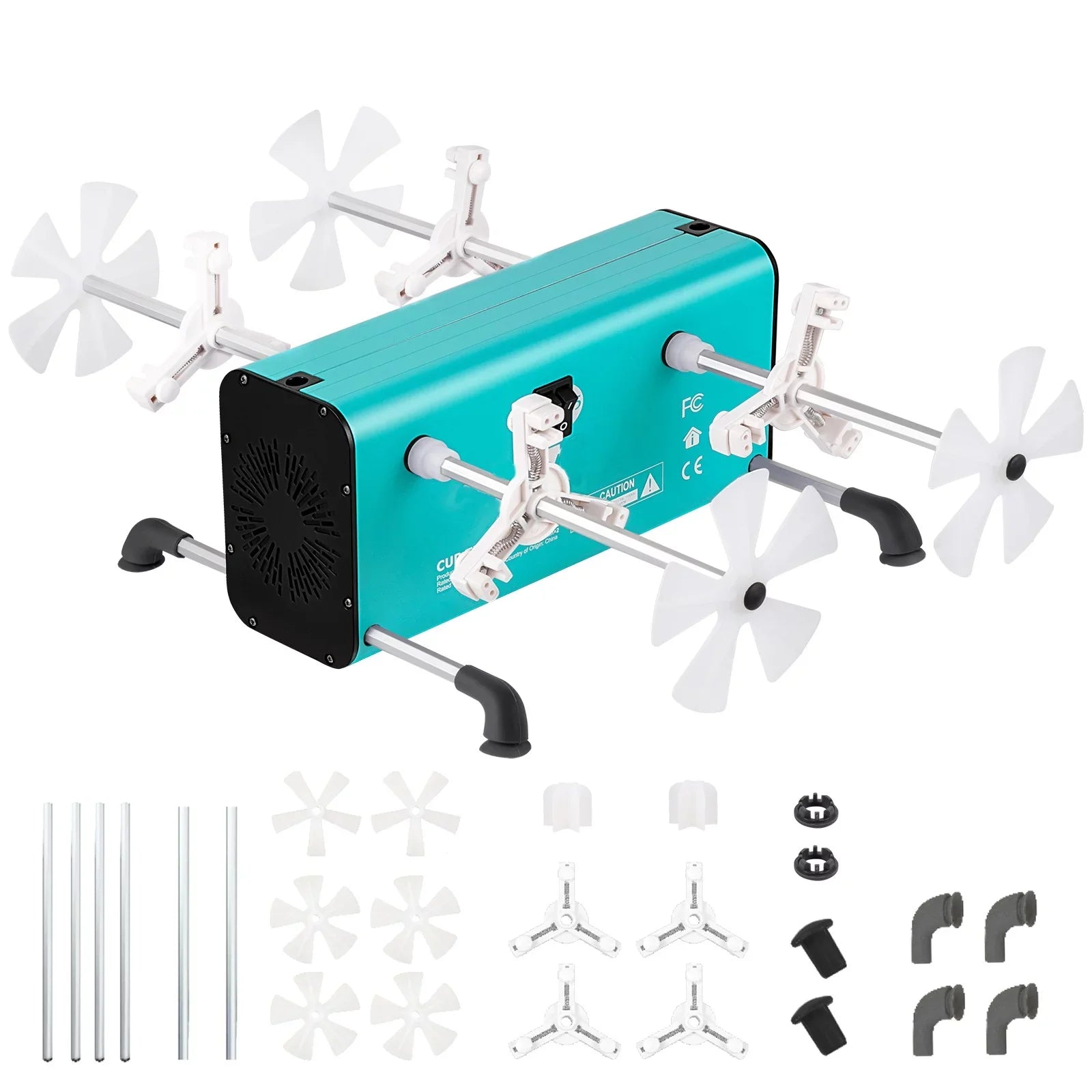 Epoxy and 4 Independent for 4 Multiple Tumbler, Arms, Motor, Turner Crafts with DIY Rotator BENTISM Cup Crafts Machine Glitter Switches Adjustable Speeds Removable Kit Spinner 2 Tumbler for 4 Mute