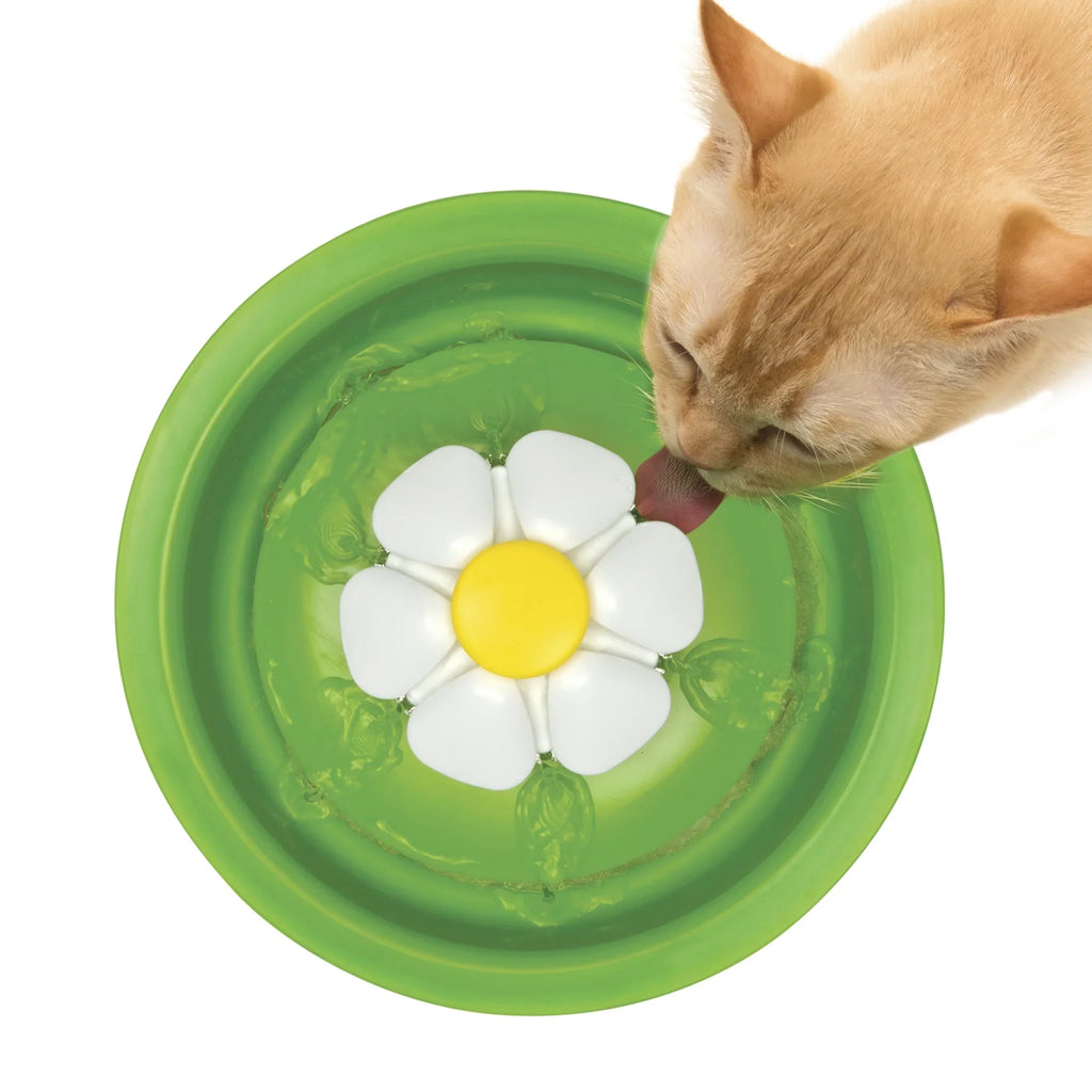 3L Fountain Triple-Action Flower Catit Filter, with