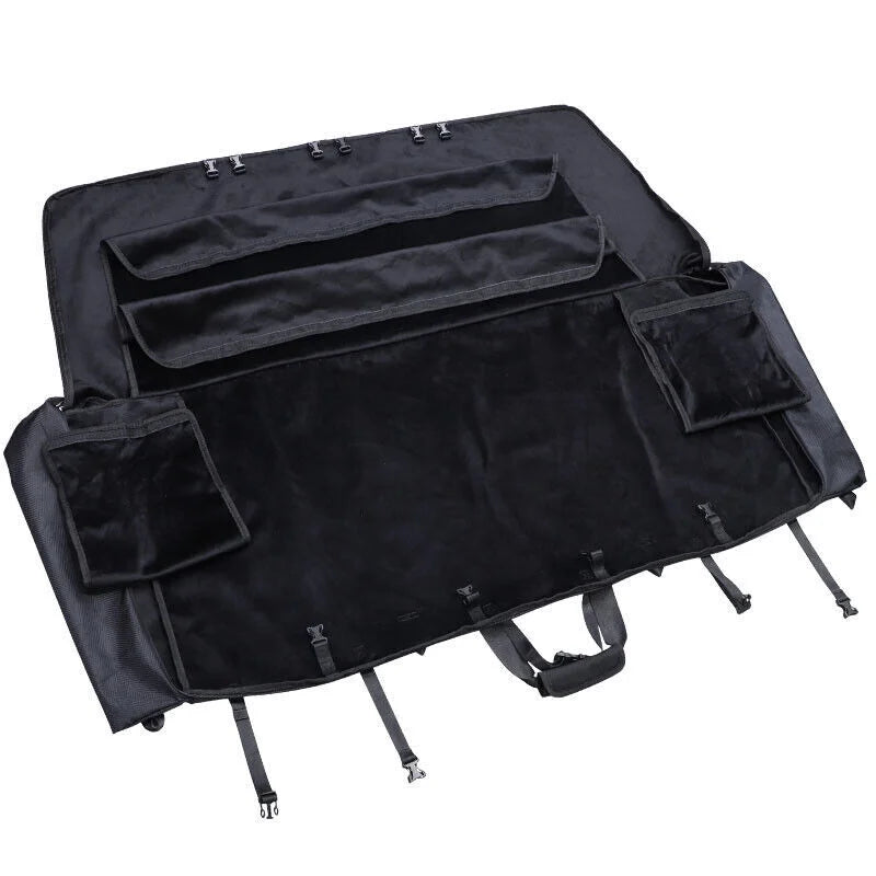 4 Window Storage 2021-2023 Bag Door Bronco Organizer Soft Black Portable For Top