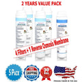 , Water - 5 U.S.A. - , Made with , GE? AFC Filters AFC-G7-PF1200 Compatible # in Brand Model Filters PNRQ20RBL