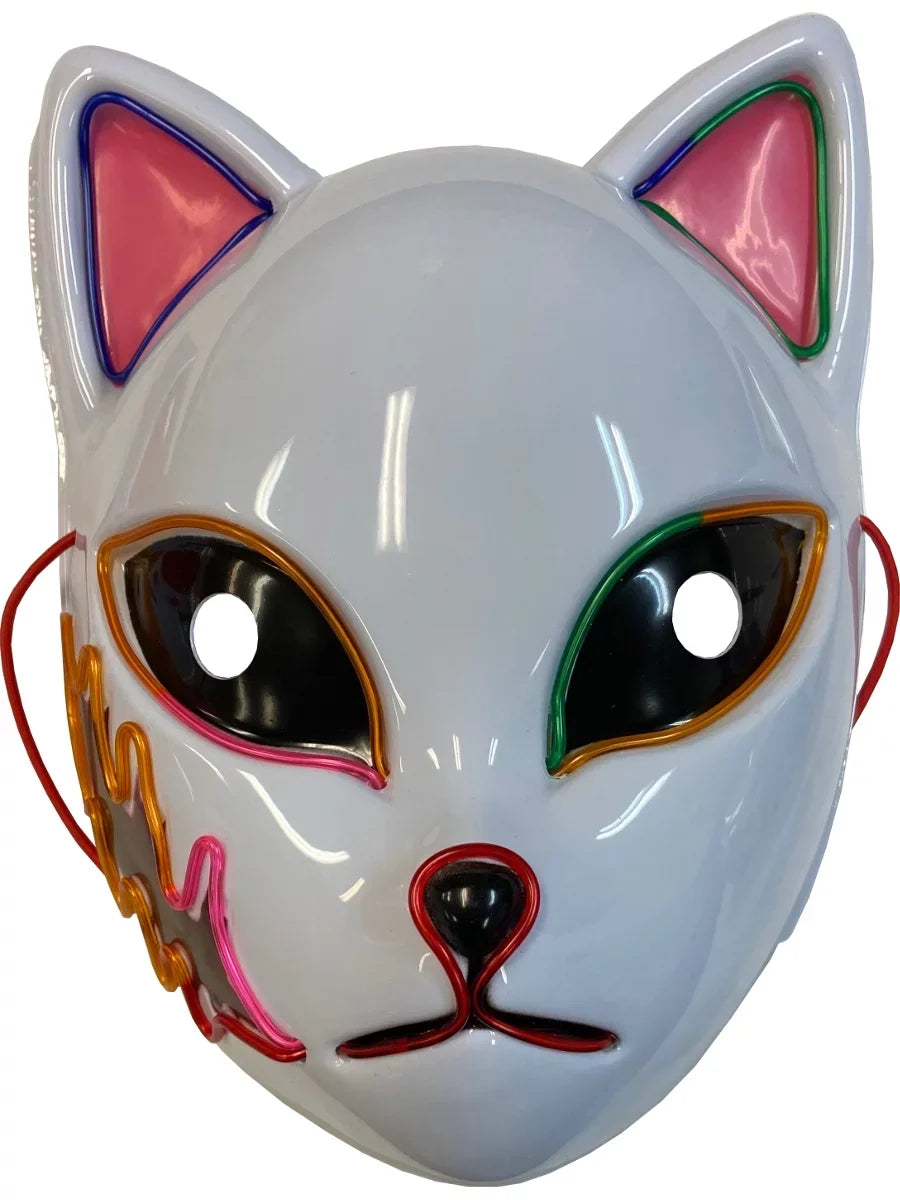 Scar Anime Mask Light Accessory Costume Up Halloween Cat Studio