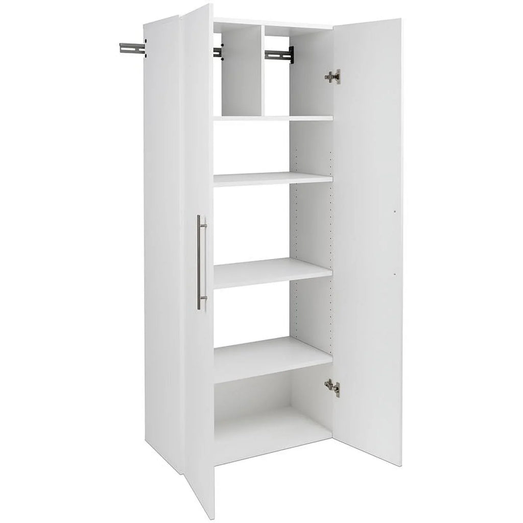 Wall Cabinet Large Garage Mounted 90" Set in Pemberly White Piece Row 3
