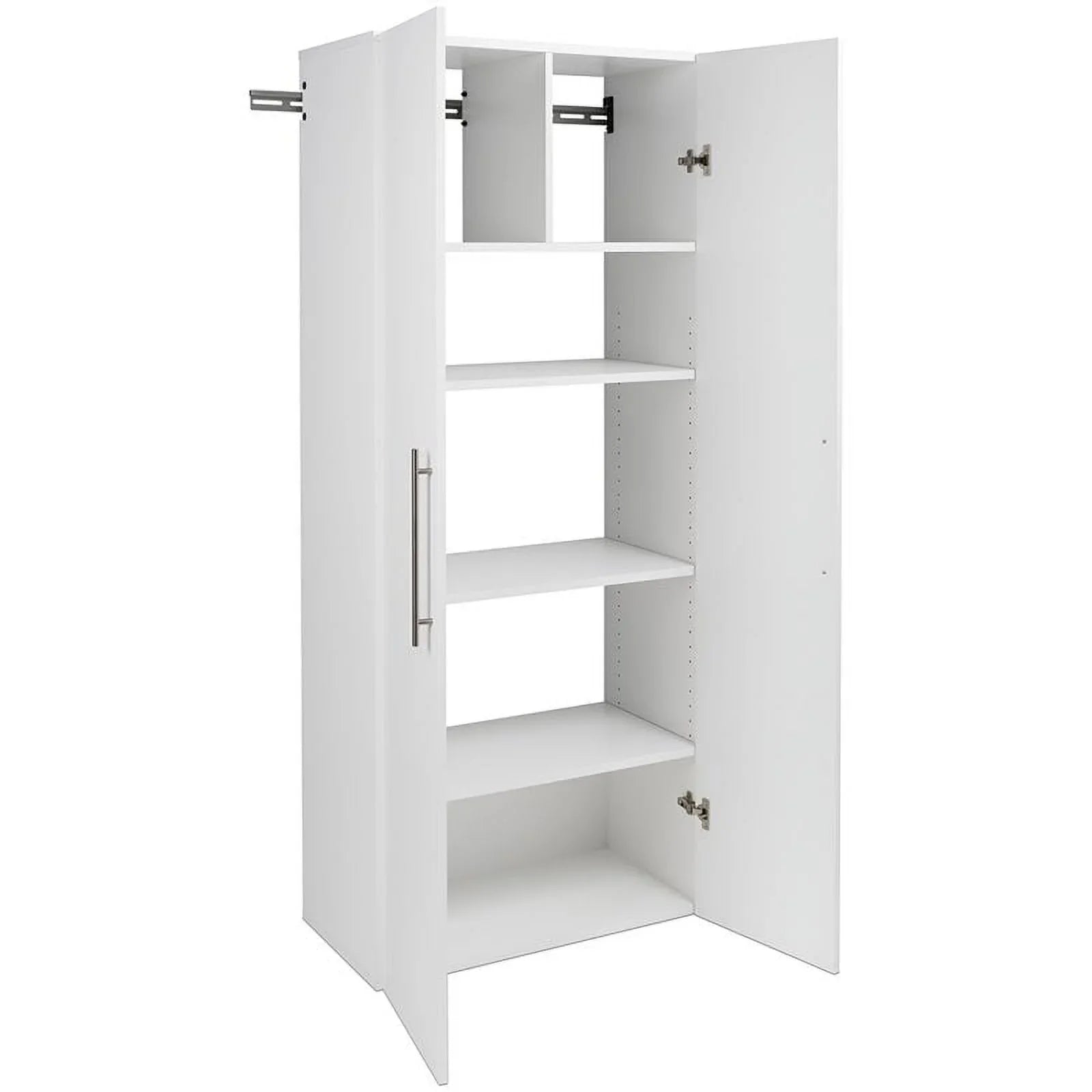 Wall Cabinet Large Garage Mounted 90" Set in Pemberly White Piece Row 3