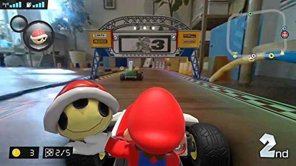 Mario Kart Circuit Home Live: Set Switch Nintendo - -Luigi