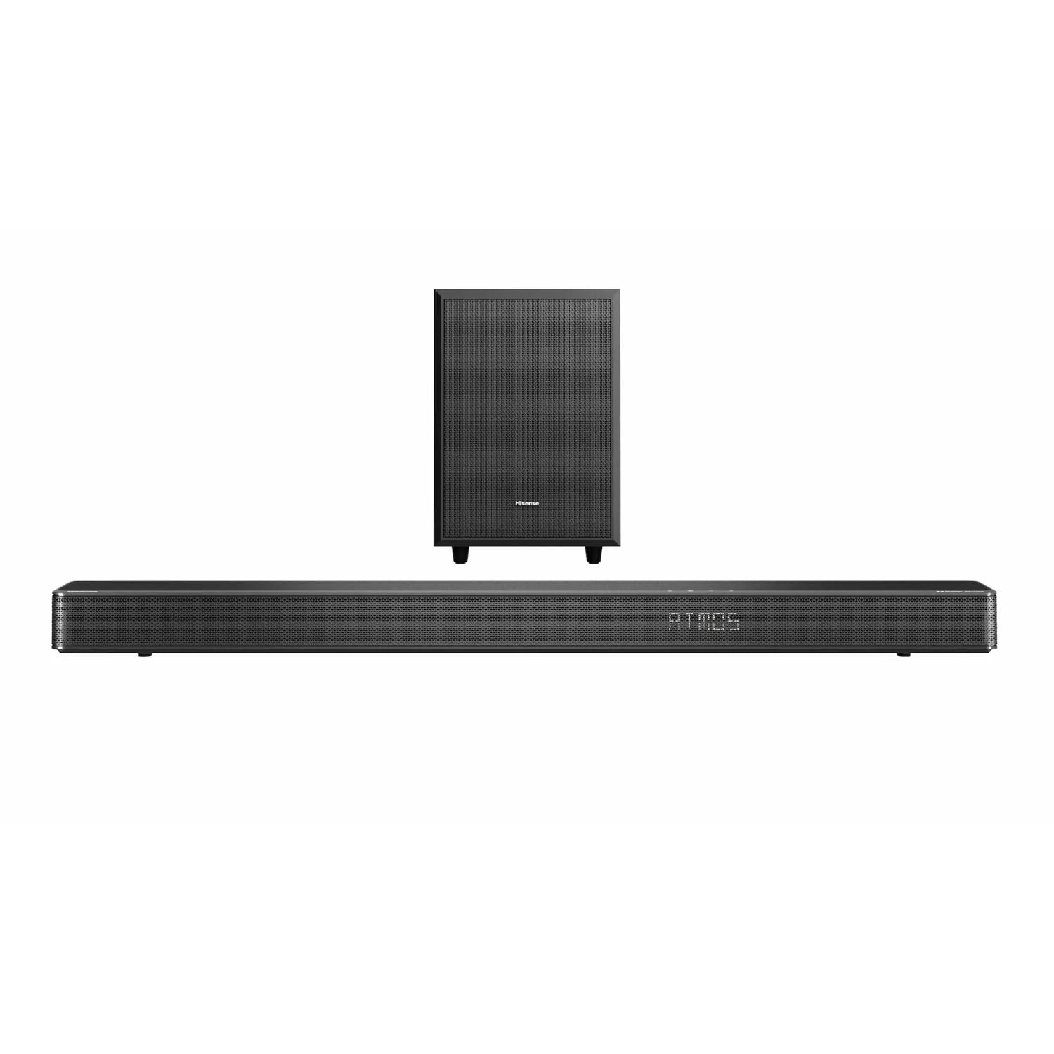 Wireless (Refurbished) Ch Subwoofer with Hisense Restored Black 3.1.2 AX3120G Soundbar