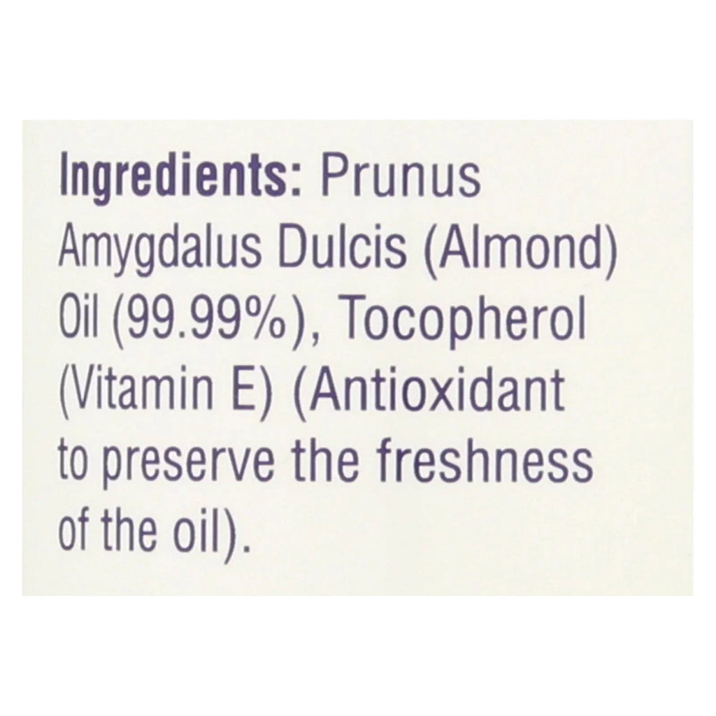 '- fl oz Heritage Products Oil Almond Sweet 8