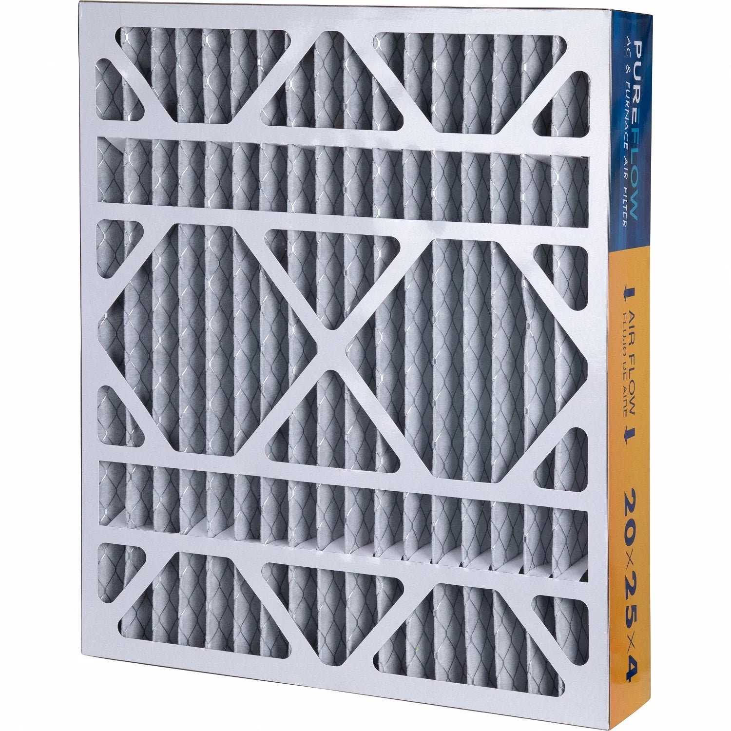 Layers Advanced of Filter Home Filtration with Pack-of-2 MERV-13 PureFlow, 4 Technology, Furnace Air 20x25x4,