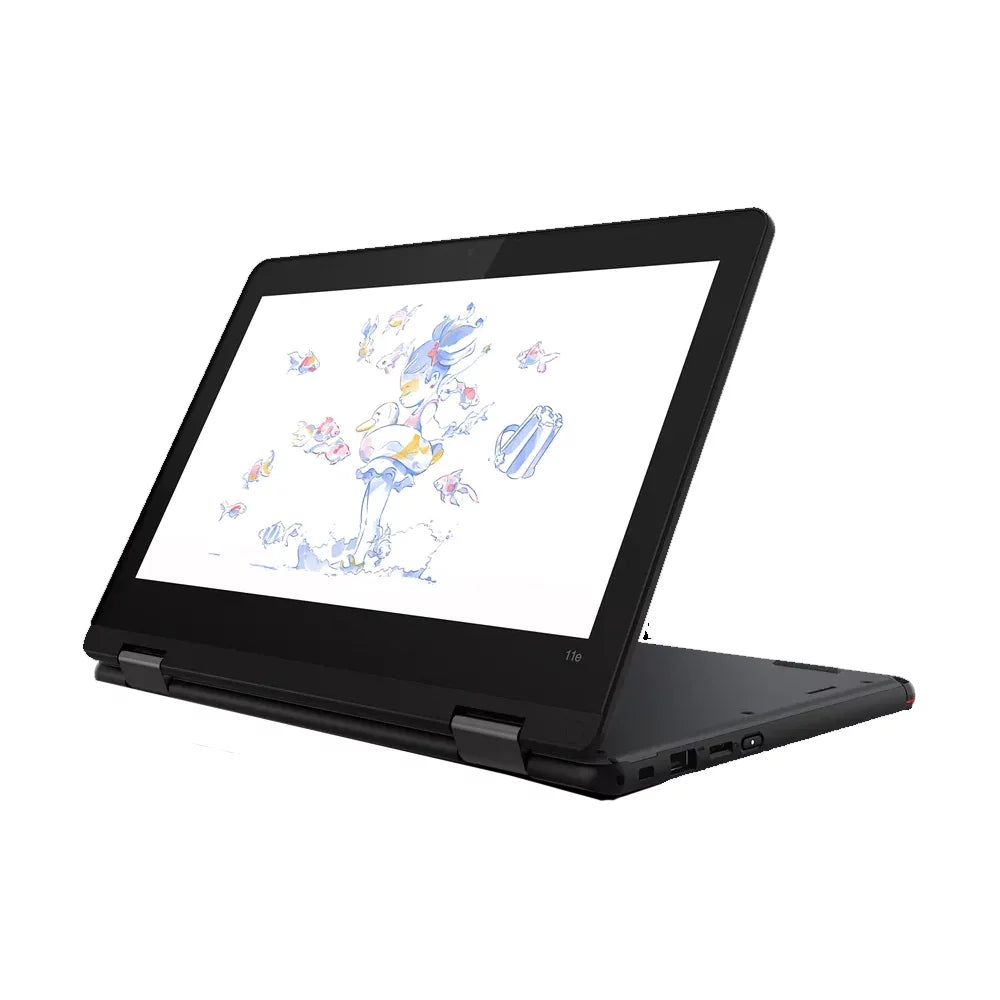 256GB G6 M3-8100Y 11E W10P SSD Restored Yoga Touch Laptop 4GB Thinkpad Lenovo (Refurbished) 11.6"