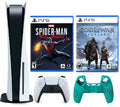 Controller Morales Marvel's Cover Disc of Gaming Console / War Version 2023 Skin Silicone God Bundle Spider-Man: Ragnar?k/ Miles with PlayStation_PS5 Newest