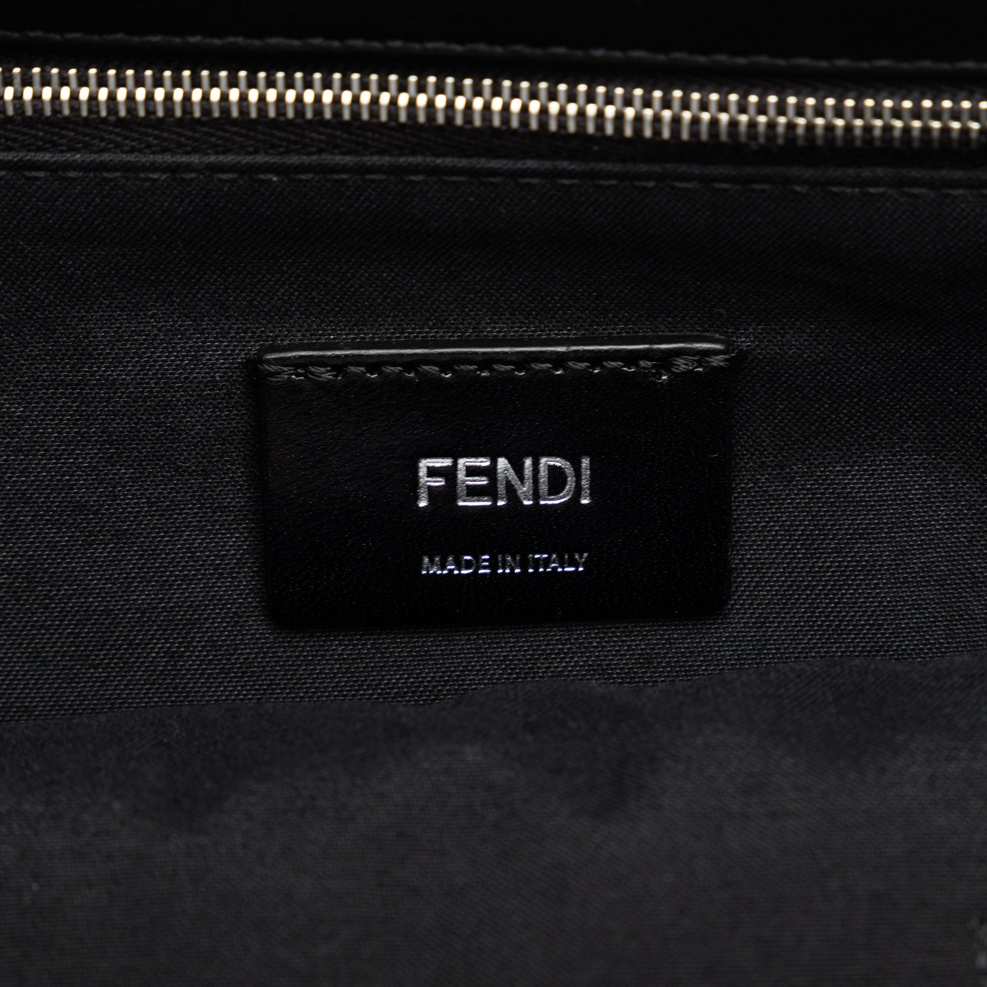 Pre-Owned Unisex Fendi Coated 1974 Brown Zucca Tote Shopping Canvas Fabric (Good) Authenticated Satchel