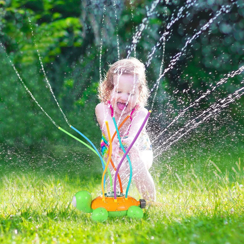 Toyvian Pool For Turtle Water Toys Outdoor Tortoise Garden Spraying Sprinkler Swimming Lawn