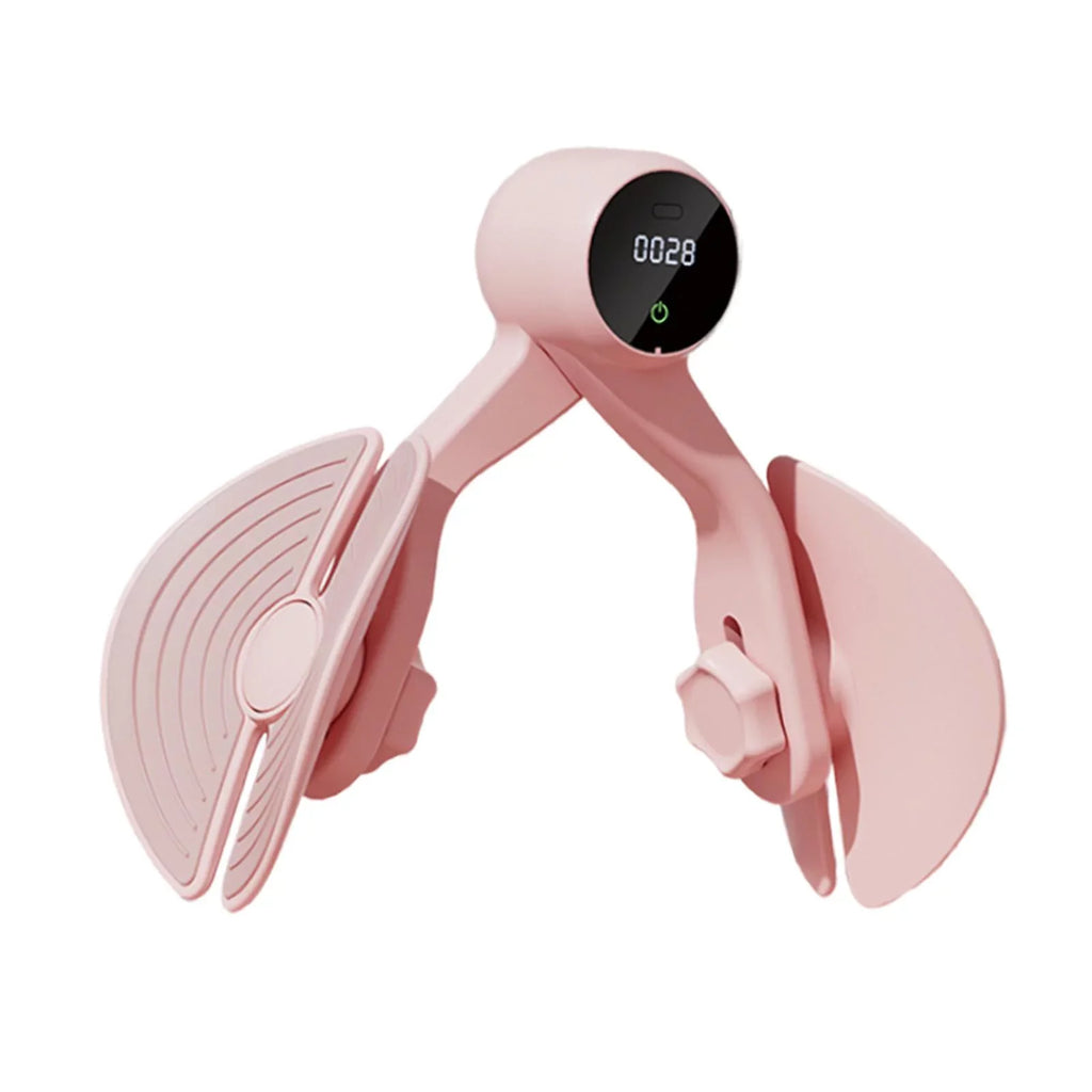 Compact, Muscle Exerciser, Trimmer Thigh Counter, Inner Thigh Gym with Strengthening, Hip Hip Leg Trainer Thigh Workout Home Exerciser Pink Machine