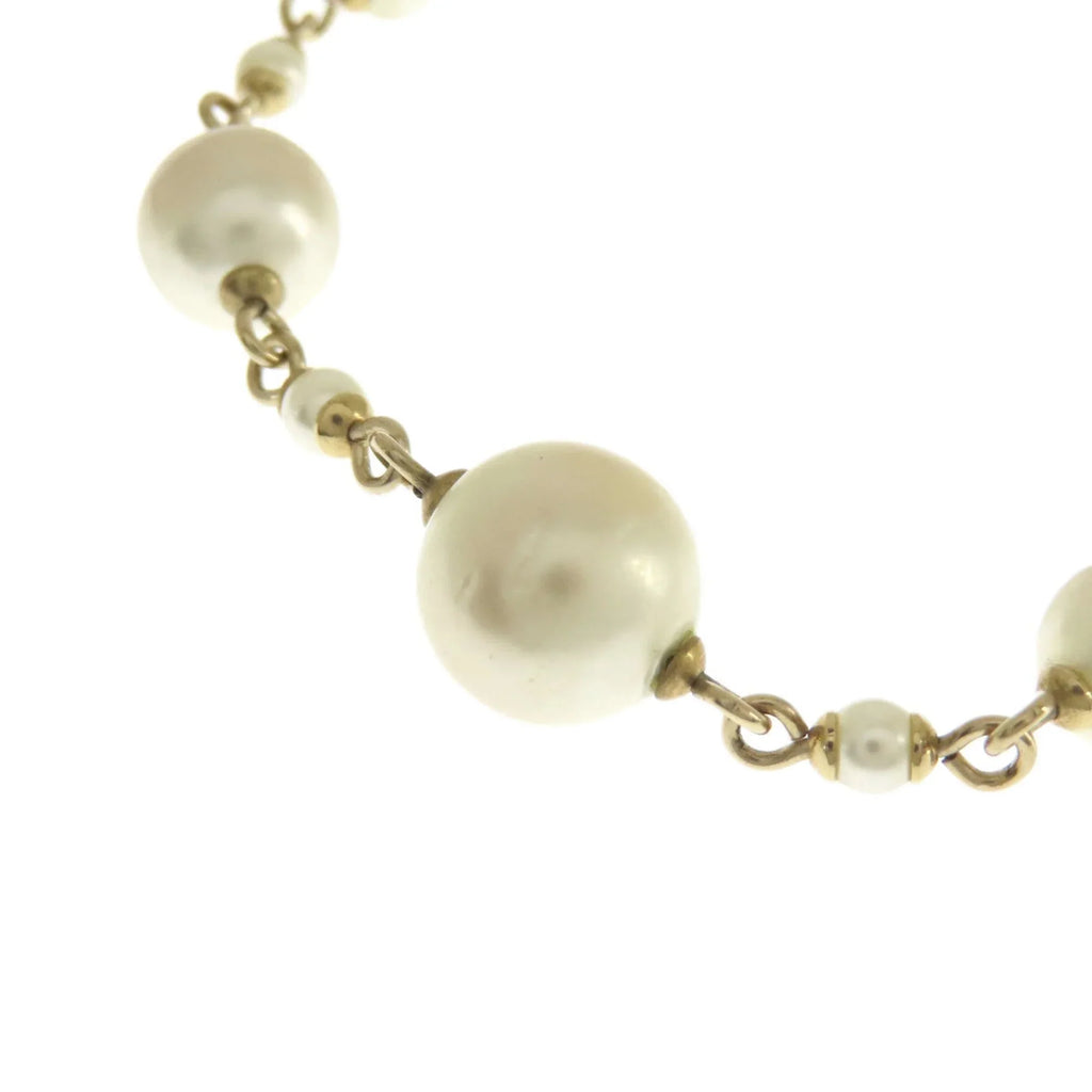 Mark Pre-Owned Pearl for CHANEL Faux Bracelet Coco (Good) Women