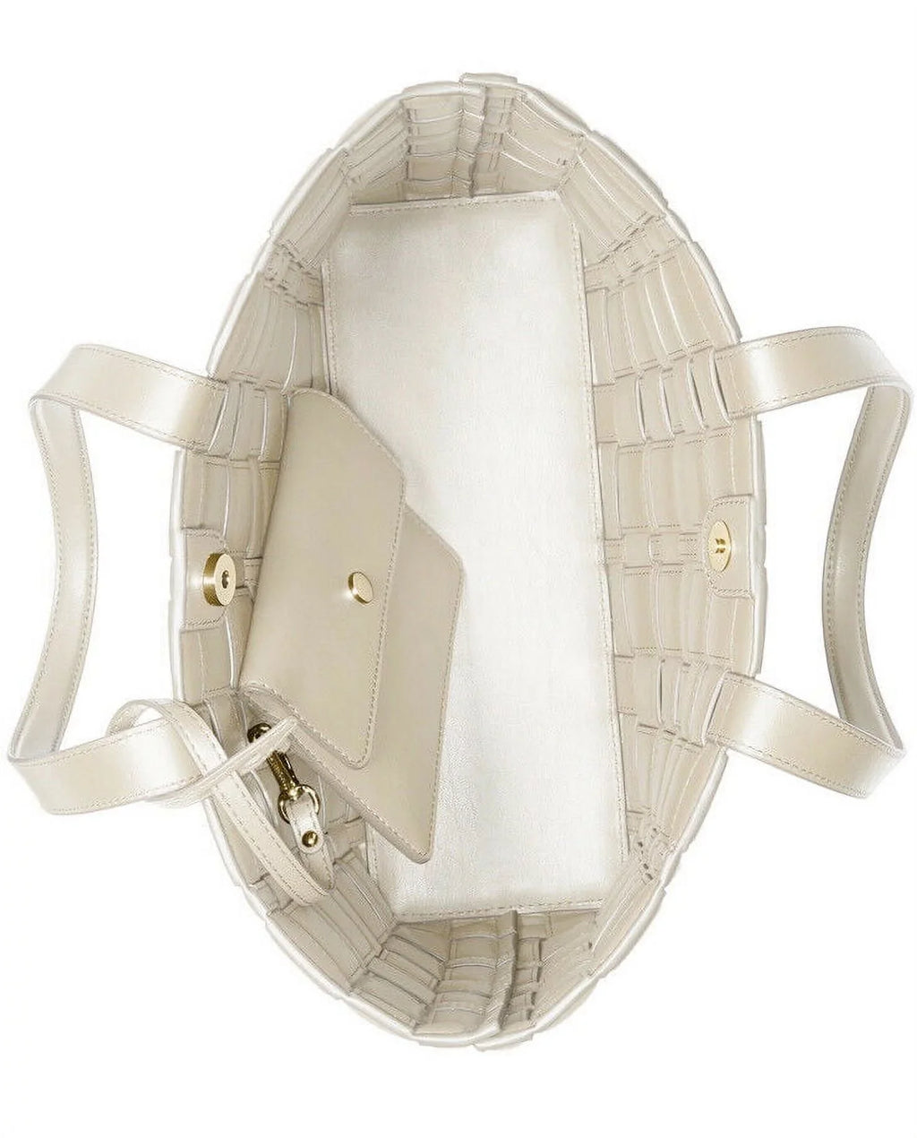 Tote Michael Ivy East/West Medium Kors Cream Light