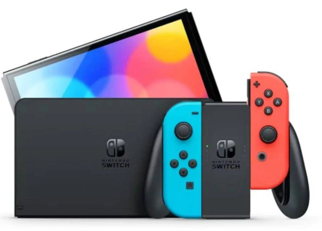 Game with Pokemon Switch Blue/Red Snap Neon OLED Nintendo