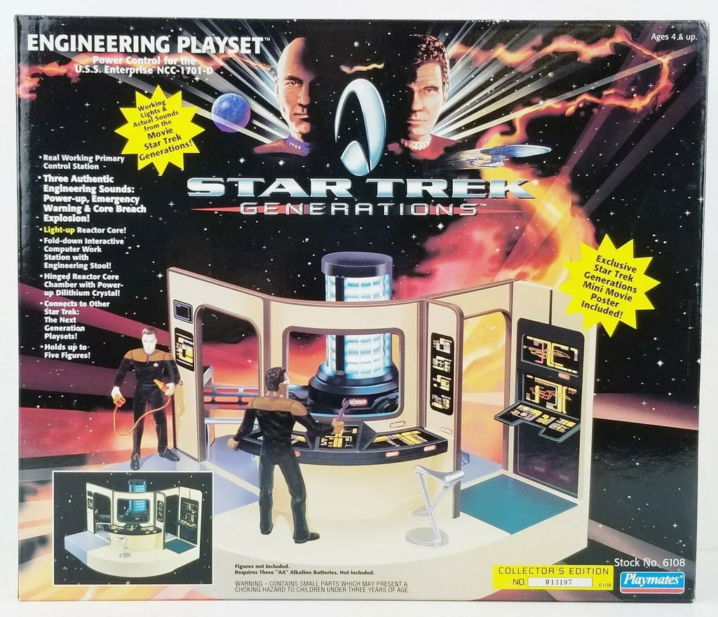Star Generations Trek Engineering Playset