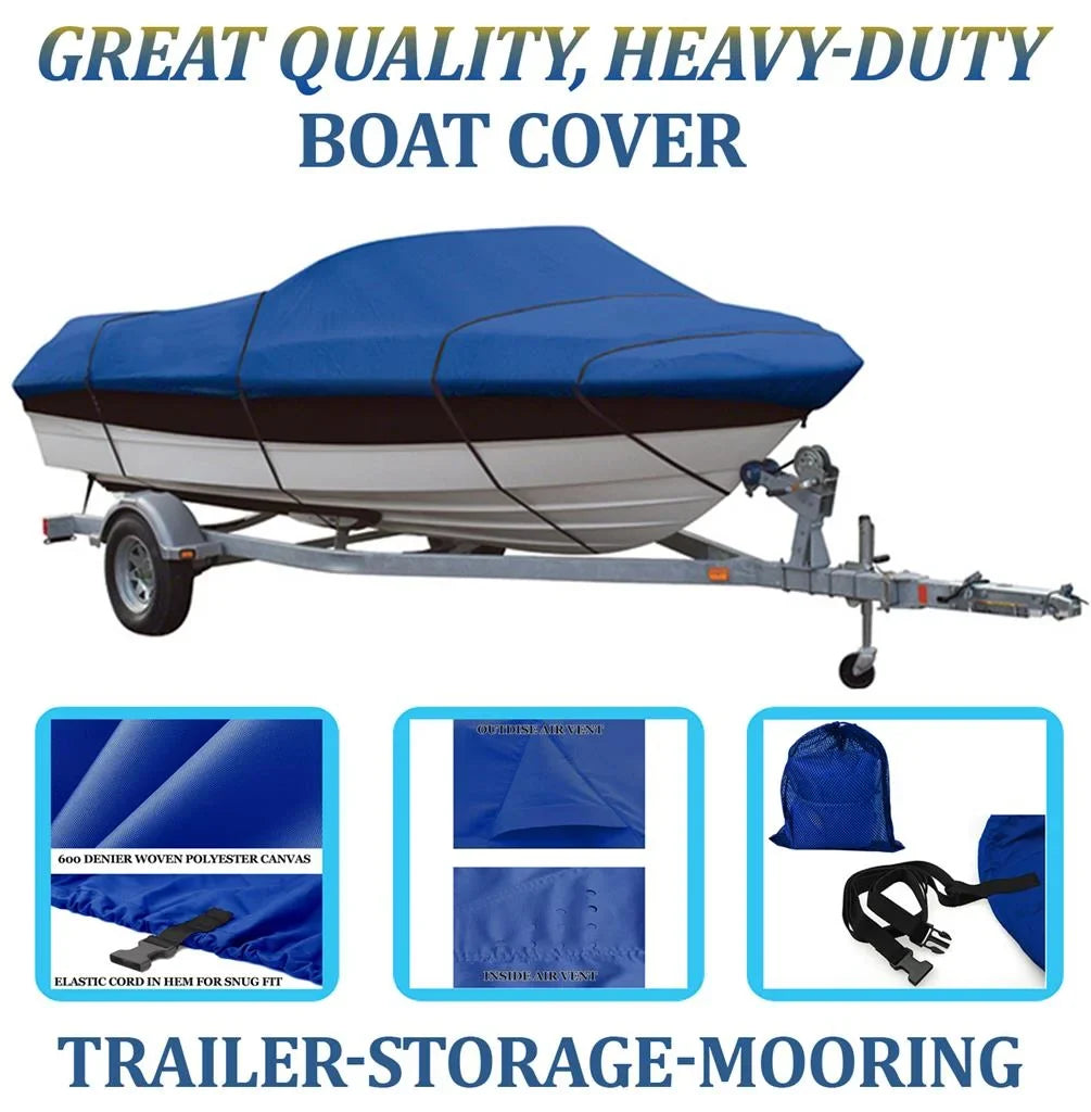 Compatible BLUE, QUALITY SUPER 1999 BOAT DELTA/GREGOR GREAT 20 COVER SEAHAWK O/B for