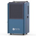 Pump Dehumidifier Moiswell Industrial for Damage Pints Warehouse large Commercial 250 Restoration spaces dehumidifiers Basements, with for
