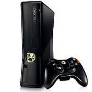 Microsoft Console (Refurbished) Restored Xbox 360 System Matte 250GB Black