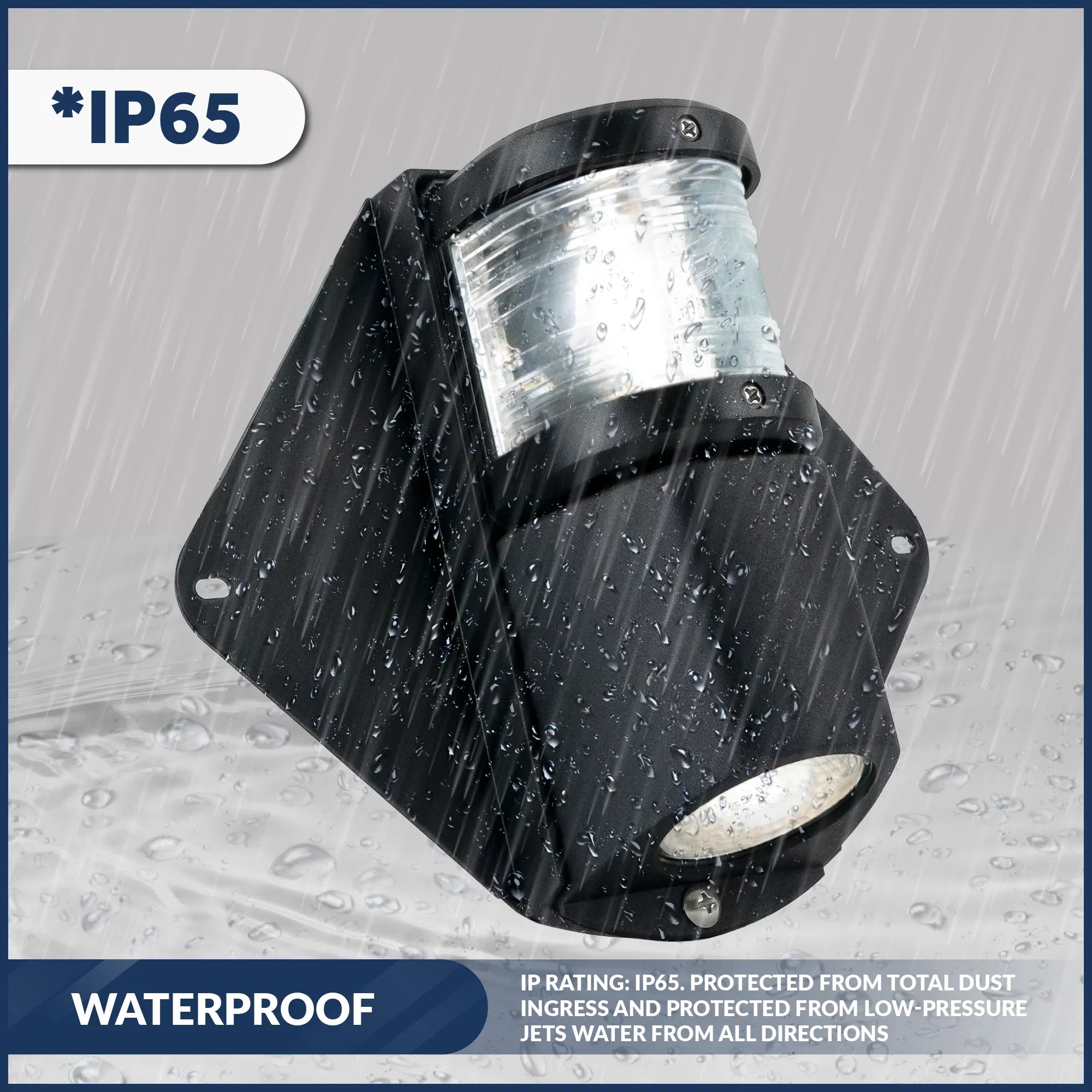 and Vertical Masthead Deck for - Sailboat Combination LED 12V, Light, Deck Mount FO3837 Five Oceans Light, Masthead Spreader