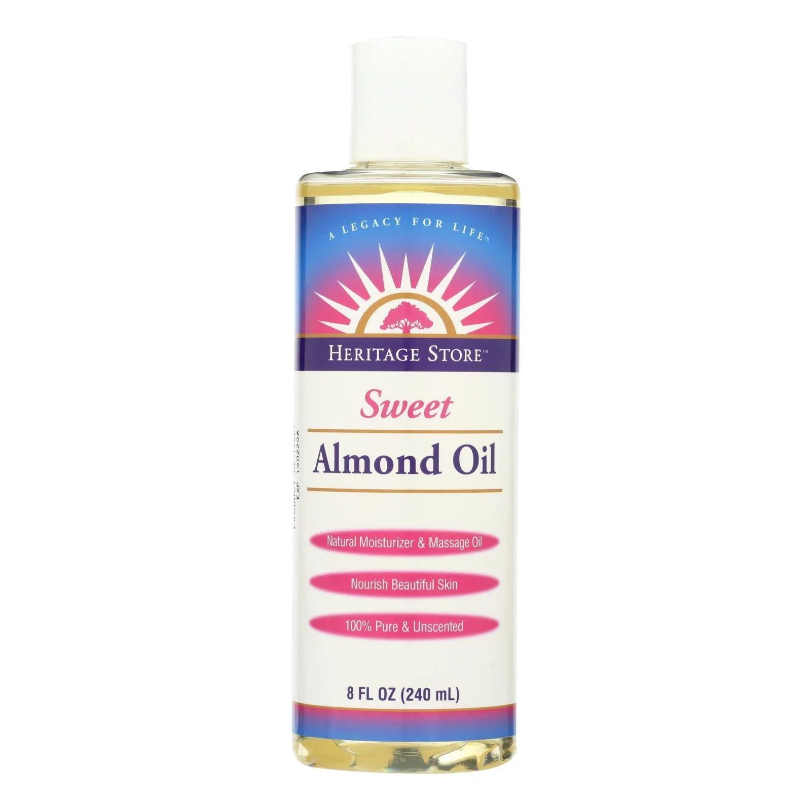 '- fl oz Heritage Products Oil Almond Sweet 8