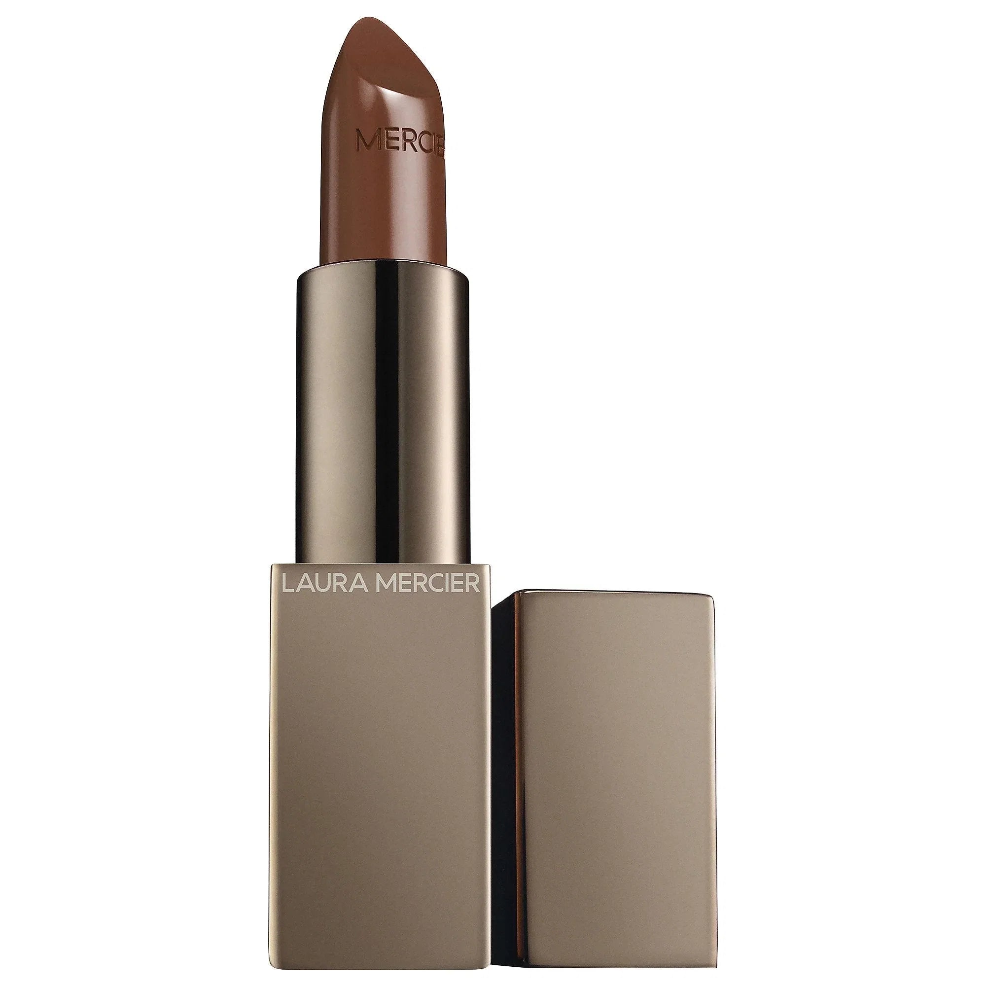 '- Naturel Brun Essentiel Rouge neutral Silky Cream Mercier Lipstick Laura - brown