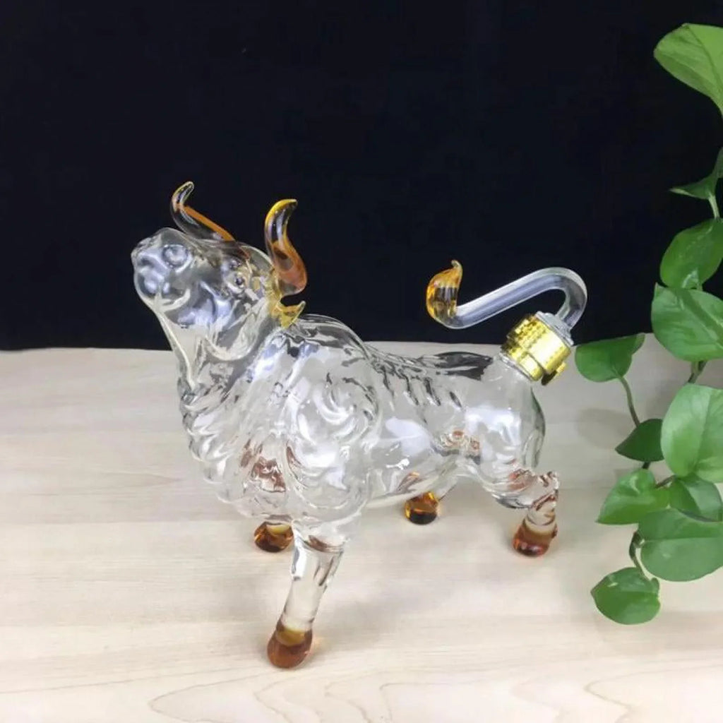 W/ Tail Whisky Stopper for Decanter Whisky Creative Spirits Transparent