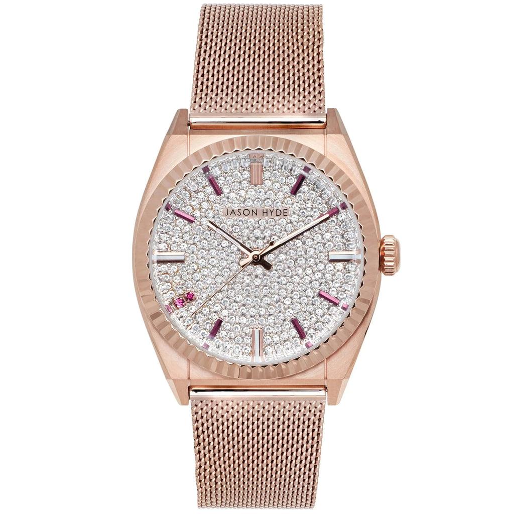 Ruby-Eight Pink Gold Rose Hyde Jason