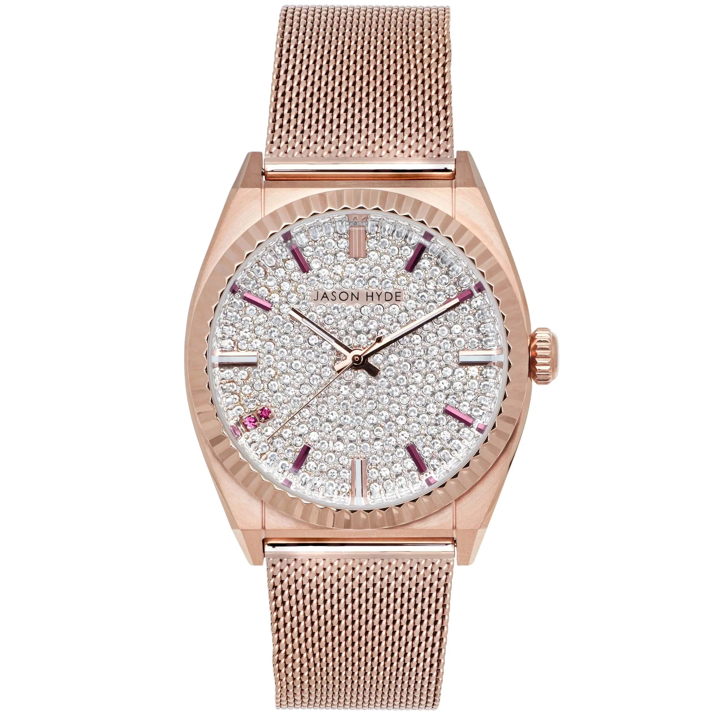 Ruby-Eight Pink Gold Rose Hyde Jason