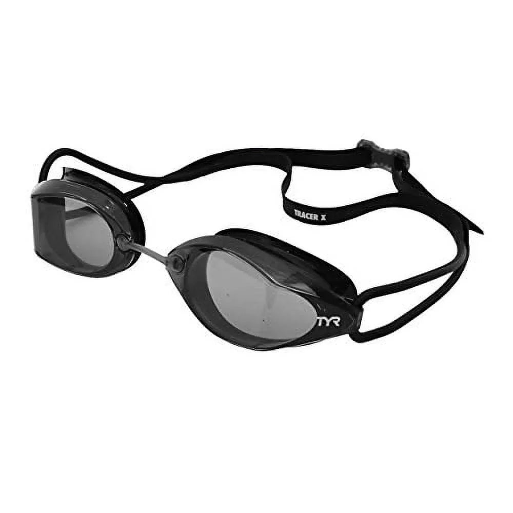 Black Lens Goggle Racing TYR Tracer Smoke - Goggle Swim X