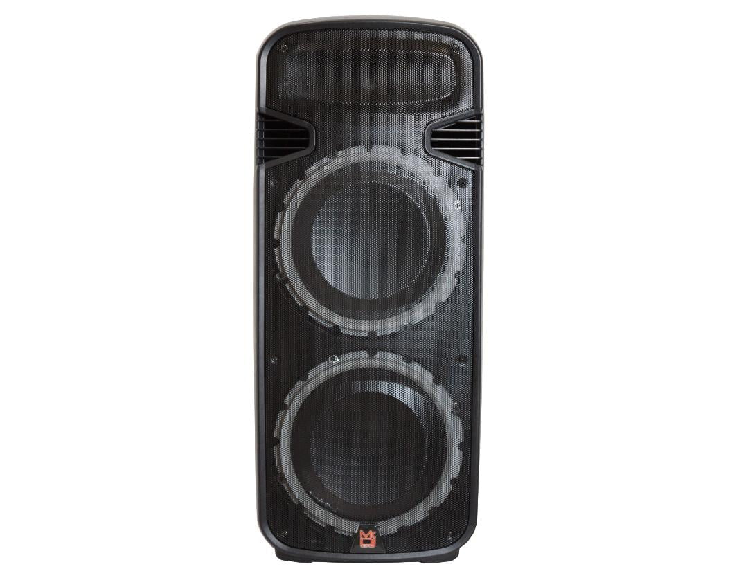 15-Inch Speaker Battery Rechargeable Way Mr Watt Dual 4000 Max Built-In Bluetooth 3 Dj Party with Power & PSBAT6200