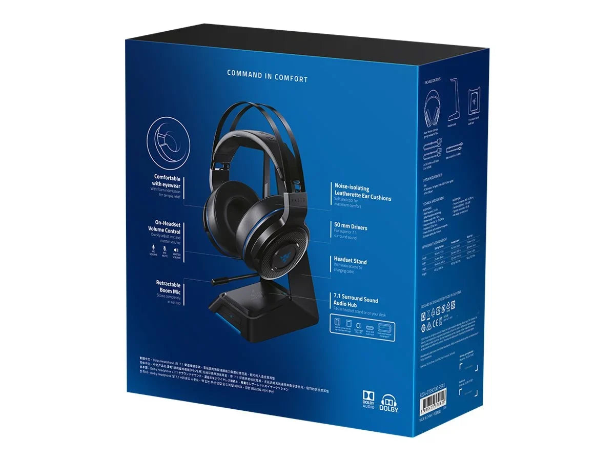 channel Thresher - - isolating 7.1 size Ultimate - Headset full - wireless noise 2.4 GHz - - Razer