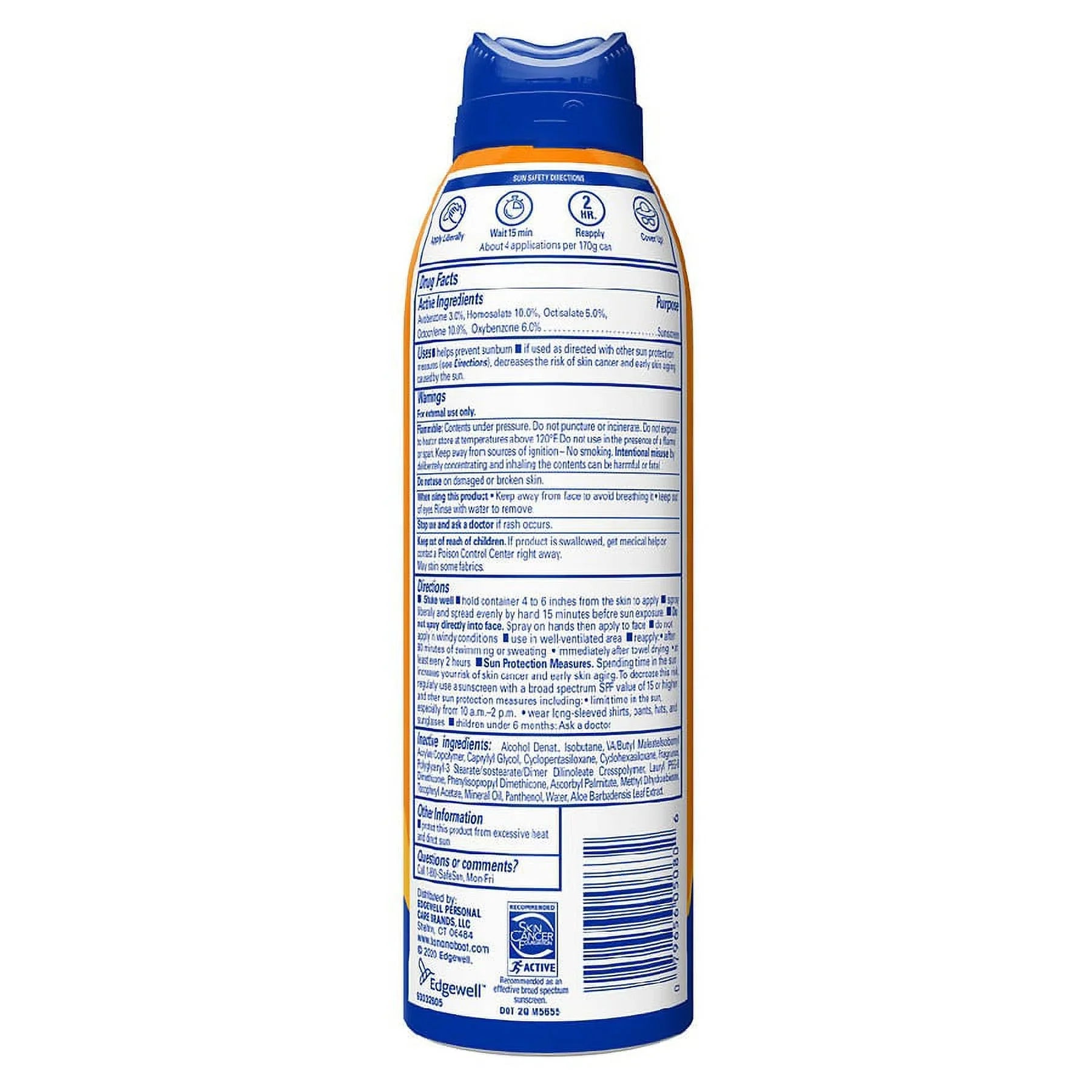 Spray Banana Ultra Sport Sunscreen Boat SPF 100 Clear