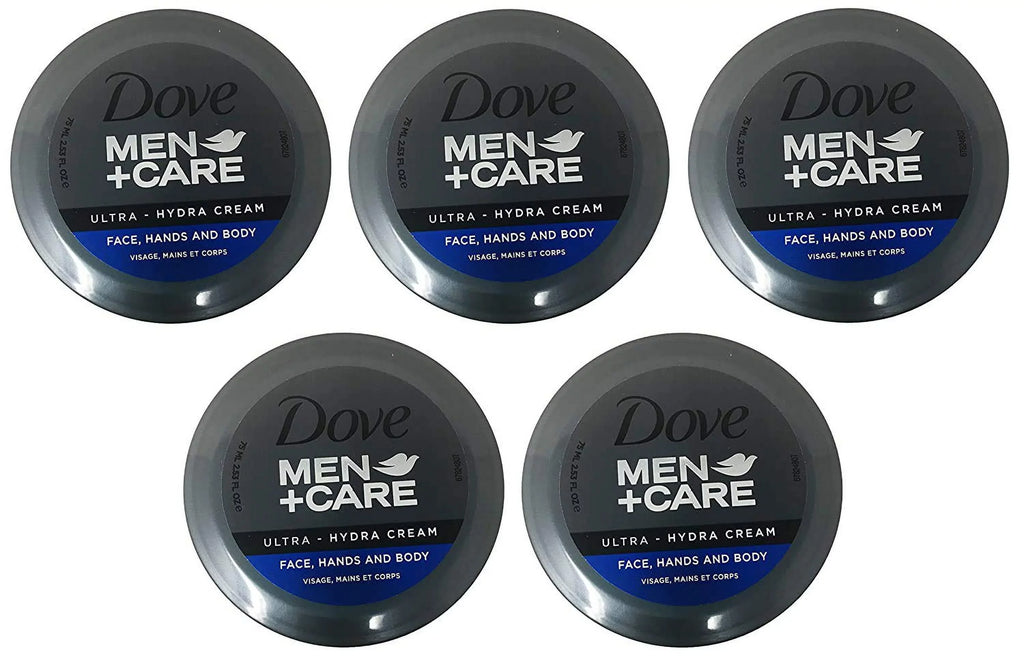 Cream (Pack Ultra-Hydra Hour Of Men+Care With 2.53 Oz Fl 5) Dove Moisturization, 24