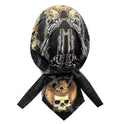 Rag Deluxe Headwrap Danbanna DuRag Doo Biker Bandana Desperado Skull Western Cap