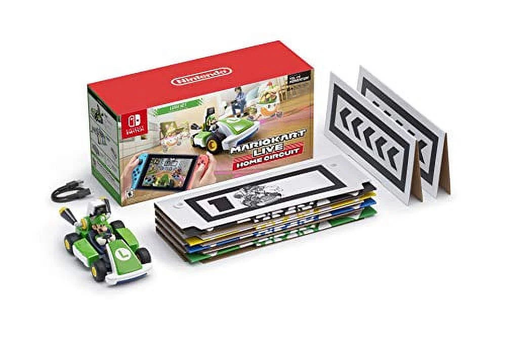 Mario Kart Circuit Home Live: Set Switch Nintendo - -Luigi