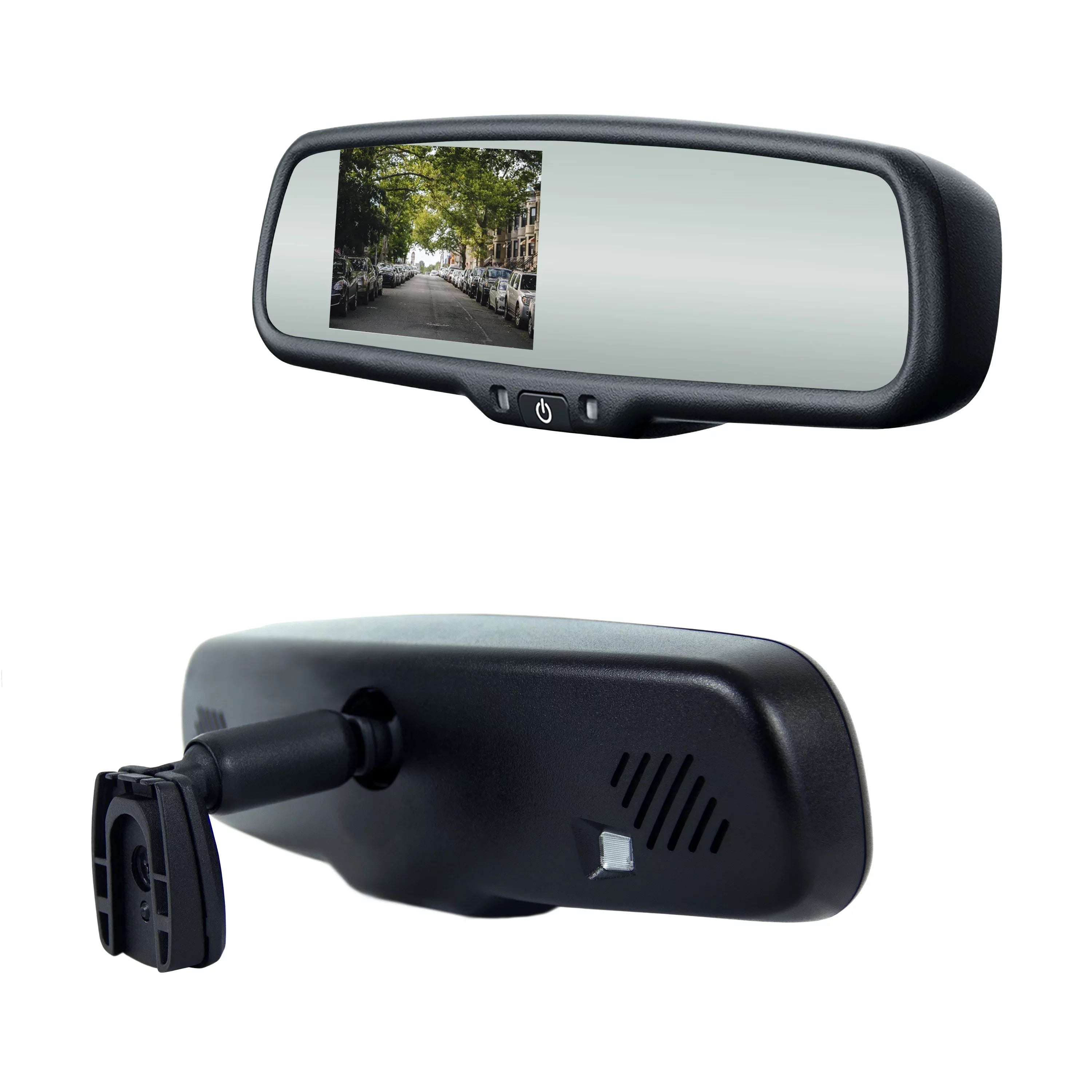 Mirror OEM Cars Fit LCD Mount | View Transmitter & 4.3" Tailgaters for Wireless Master Rear Universal with Screen
